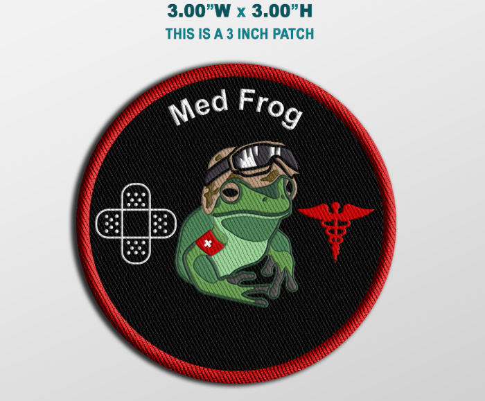 Med Frog Patch